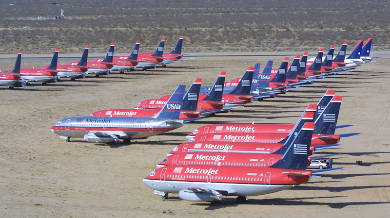 Illustration for article titled The World's Most Bizarre Aircraft Graveyards